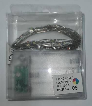 LAMPKI CHOINKOWE 20 kab 2M przez.B.ZIMNA 3XAA L153