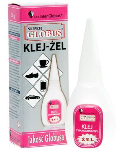Klej SUPER GLOBUS ŻEL 6g