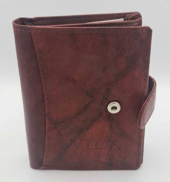 PORTFEL MĘSKI WILD 5679-1 BRĄZOWY