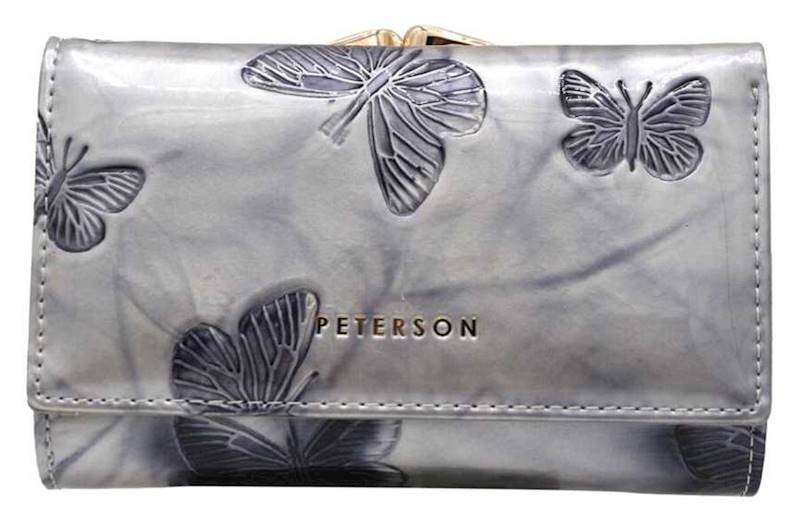 Portfel Damski PETERSON PTN 42108 BF 7006 SILVER