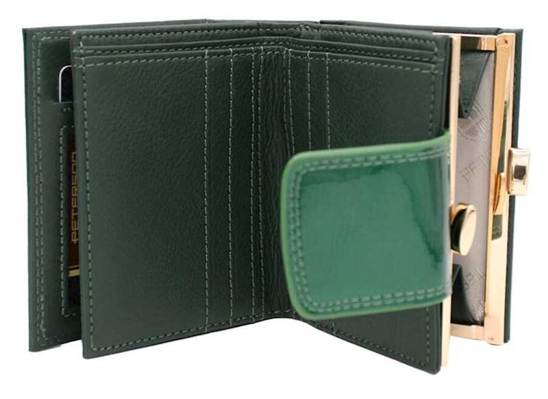 Portfel Damski PETERSON PTN 42329 SH 7631 GREEN