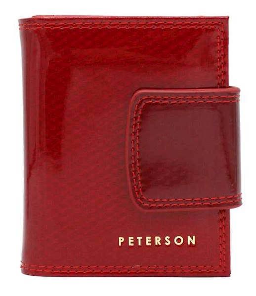 Portfel Damski PETERSON PTN 42329 SBR 7402 RED