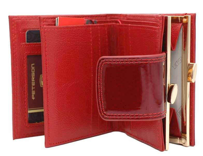 Portfel Damski PETERSON PTN 42329 SBR 7402 RED