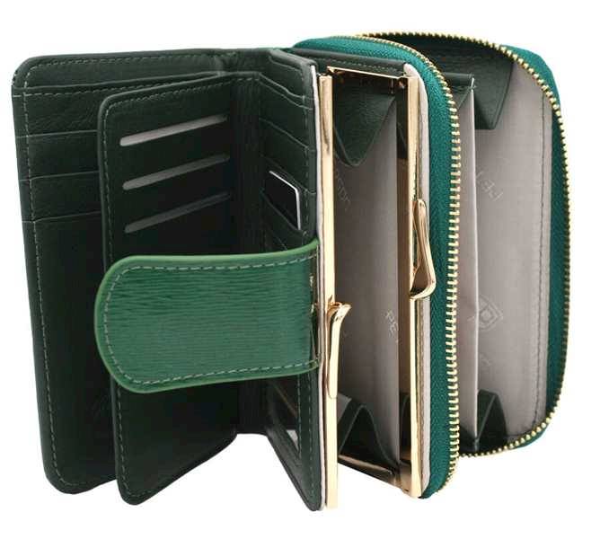 Portfel Damski PETERSON PTN 425214 SH 7686 GREEN