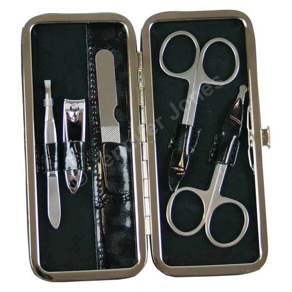 PRZYBORNIK KOMPLET KOSMETYCZNY BLACK 1200-3