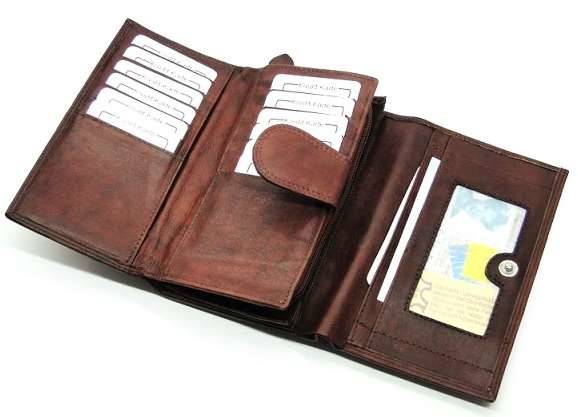 PORTFEL DAMSKI Money Maker 12135B BROWN
