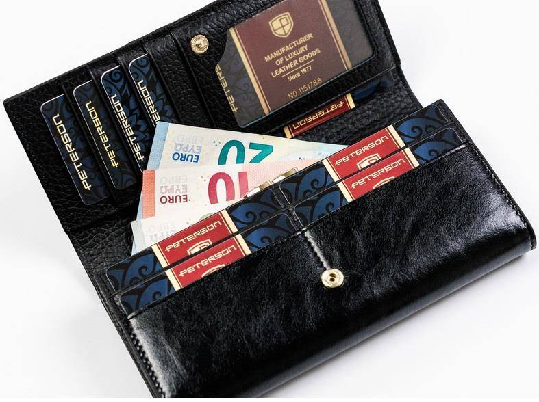 Portfel Damski PETERSON PTN ST 467 1964 BLACK