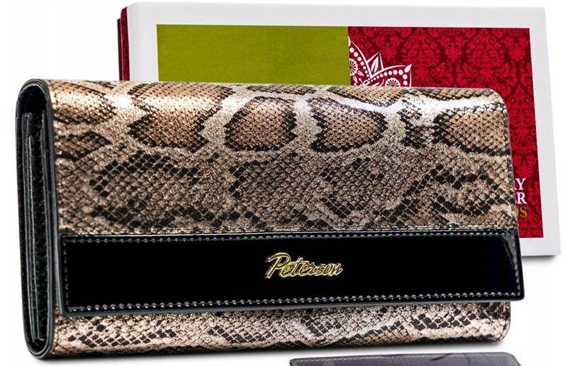Portfel Damski PETERSON PTN BS 467 1889 SN BLACK