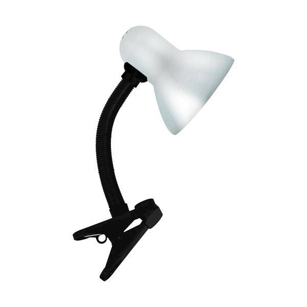 Lampka Led BIURKOWA TOLA CLIPS SILVER MAX 40W