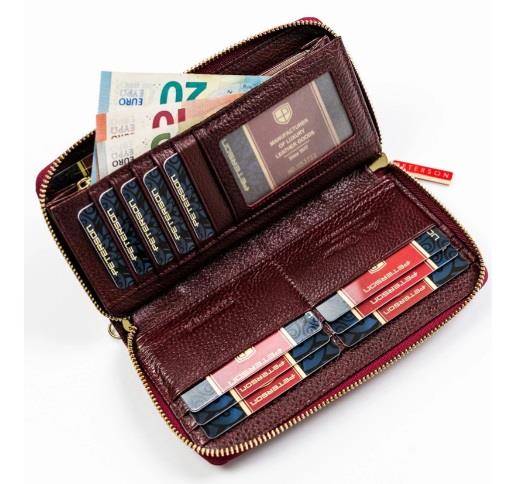 Portfel Damski PETERSON PTN  BC 781 2148  RED