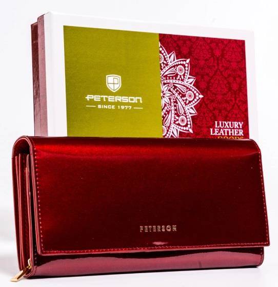 Portfel Damski PETERSON PTN BC 409 1599 RED
