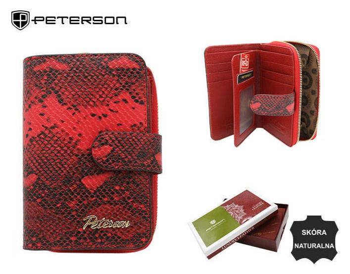 Portfel Damski PETERSON PTN SM 602 0667 RED