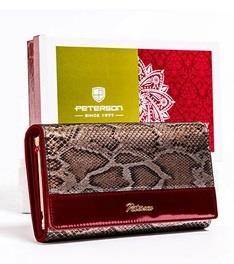 Portfel Damski PETERSON PTN BS 466 4606 SN/RED