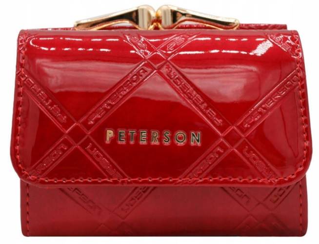 Portfel Damski PETERSON PTN 55287 PLT 6364  RED