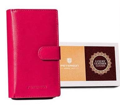 Portfel Damski PETERSON PTN RD 42 GCL 8824 MAGENTA