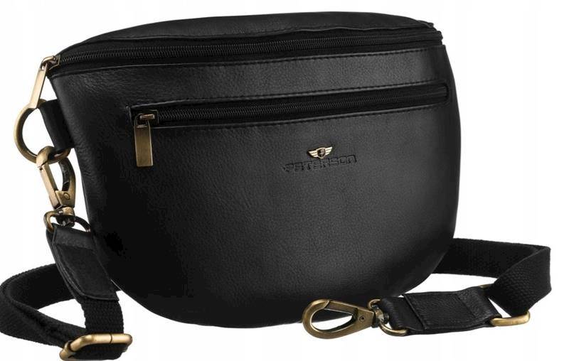 Torebka Saszetka PETERSON 1560 BLACK