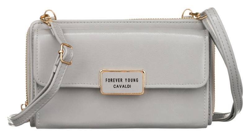 TOREBKO PORTFEL DAMSKA CAVALDI M-18 1538 GRAY