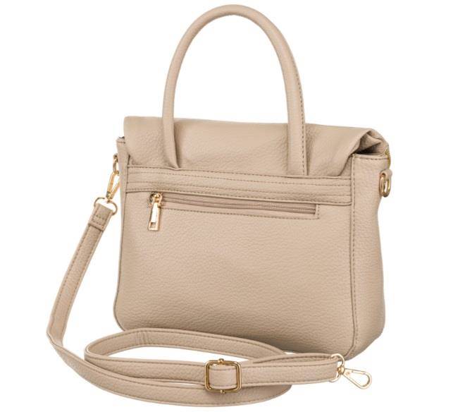 Torebka damska ROVICKI ECO PU R-TOR-ALE8 1087 BEIG