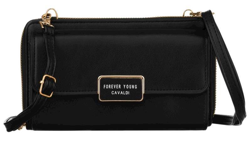 TOREBKO PORTFEL DAMSKA CAVALDI M-18 1484 BLACK