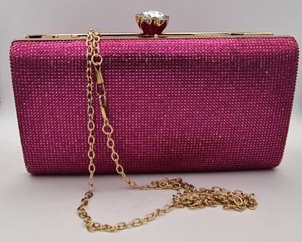 TOREBKA DAMSKA KOPERTÓWKA MD2342 FUKSIA