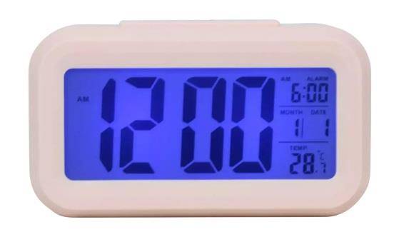 ZEG PF BUDZIK LCD LED 13701 RÓŻOWY