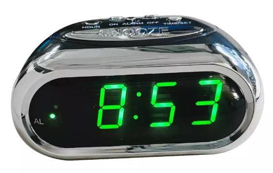 ZEG PF BUDZIK CYFROWY JB 21608 ZIELONY ZASIL ELEKT