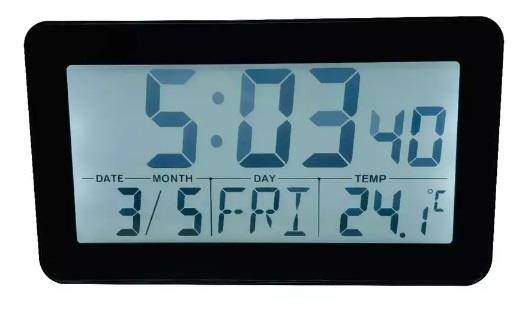ZEG PF BUDZIK LCD JB 8203 CZARNY