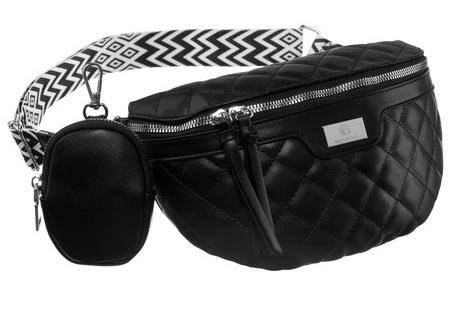 Torebka Saszetka nerka ROVICKI 2939 BLACK