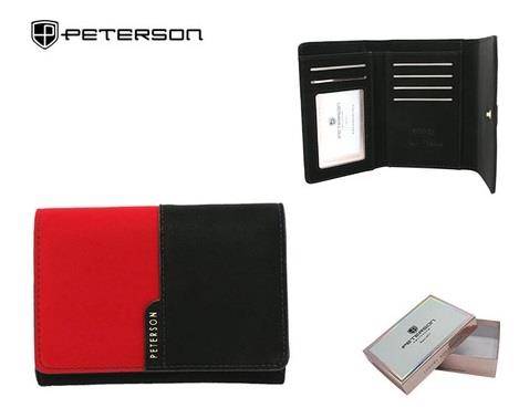 Portfel Damski PETERSON ECO PTN 013 WEI 8599 RED B