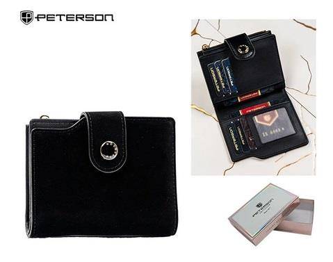 Portfel Damski PETERSON ECO PTN 012 WEI 5222 BLACK