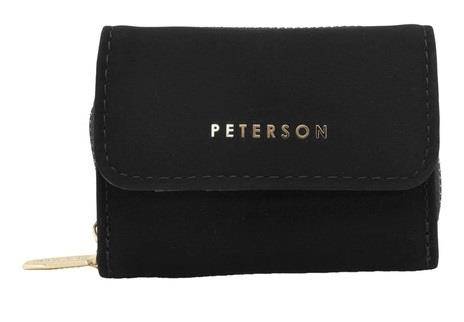 Portfel Damski PETERSON ECO PTN 011 WEI 5116 BLACK