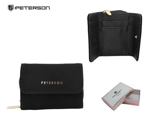 Portfel Damski PETERSON ECO PTN 011 WEI 5116 BLACK