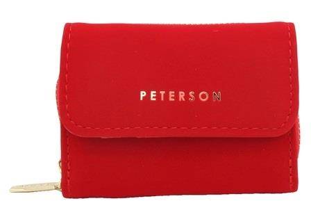 Portfel Damski PETERSON ECO PTN 011 WEI 5109 RED