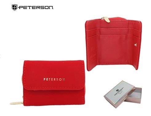 Portfel Damski PETERSON ECO PTN 011 WEI 5109 RED