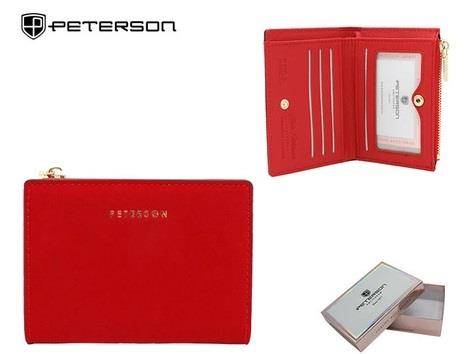 Portfel Damski PETERSON ECO PTN 003 WEI 4997 RED