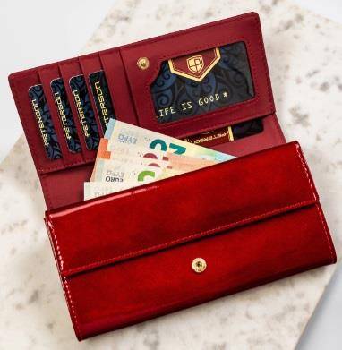 Portfel Damski PETERSON PTN PH22 1 SH 1857 RED