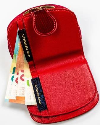 Portfel Damski PETERSON PTN 43972 SBR 0813 RED