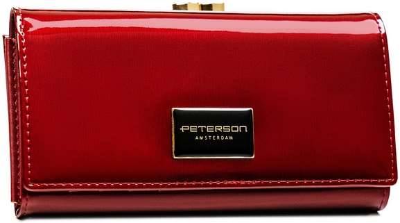 Portfel Damski PETERSON PTN PH24 FO 1 SAF 1956 RED