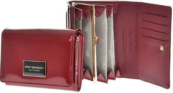 Portfel Damski PETERSON PTN PH30 1 SAF 1970 RED