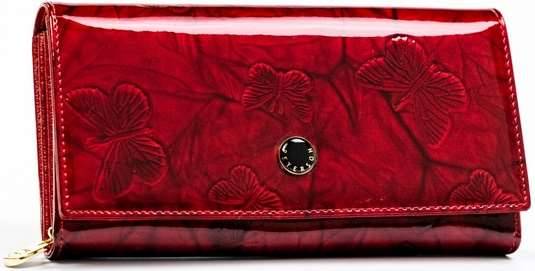 Portfel Damski PETERSON PTN 42106 BFBC 8201 RED