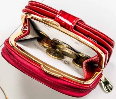 Portfel Damski PETERSON PTN 43972 BFBC 8249 RED