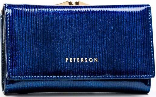 Portfel Damski PETERSON PTN 55020 PR 8287 BLUE