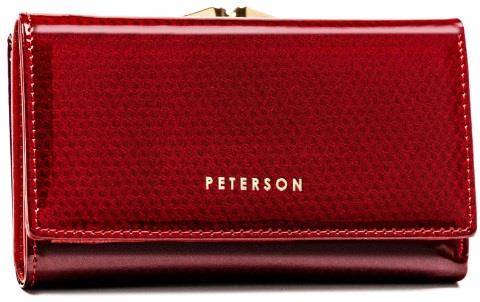 Portfel Damski PETERSON PTN 55020 SBR 0783 RED