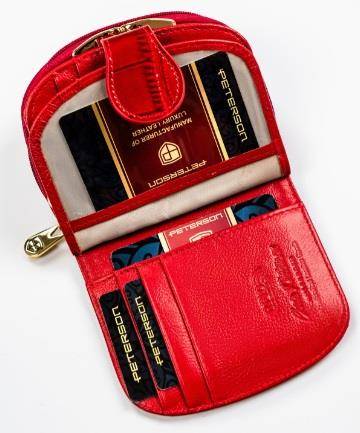 Portfel Damski PETERSON PTN 43972 CB 8768 RED