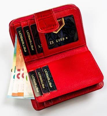 Portfel Damski PETERSON PTN 76115 CB 8751 RED