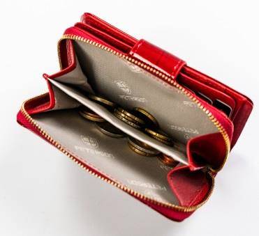Portfel Damski PETERSON PTN 76115 CB 8751 RED