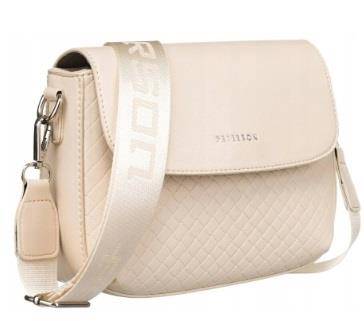 Torebka damska PETERSON PTN 6455 9917 BEIGE