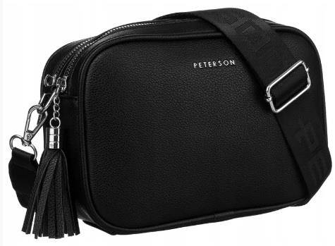 Torebka damska PETERSON PTN 8035 9818 BLACK