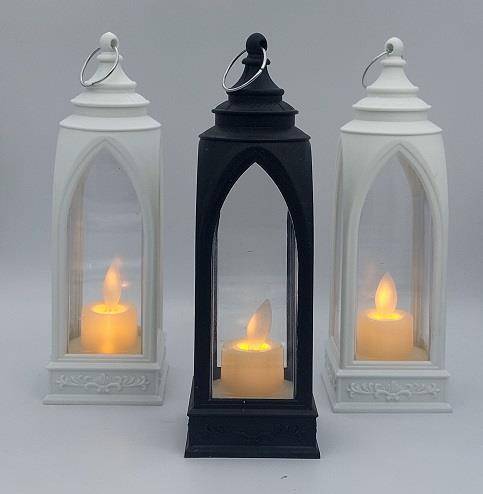 OZDOBY  CHOINK. LAMPION PROSTY 18 CM/12/KL963