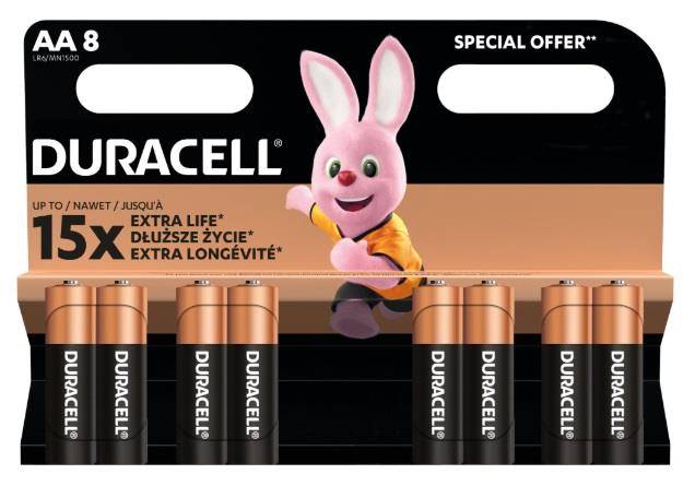 Bateria Duracell LR 6 /  BL 8 !/ K96